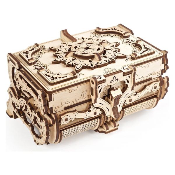 Ugears 3D Wooden Puzzle Antique Box Additional Image 7