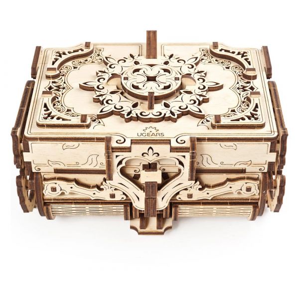 Ugears 3D Wooden Puzzle Antique Box Additional Image 8
