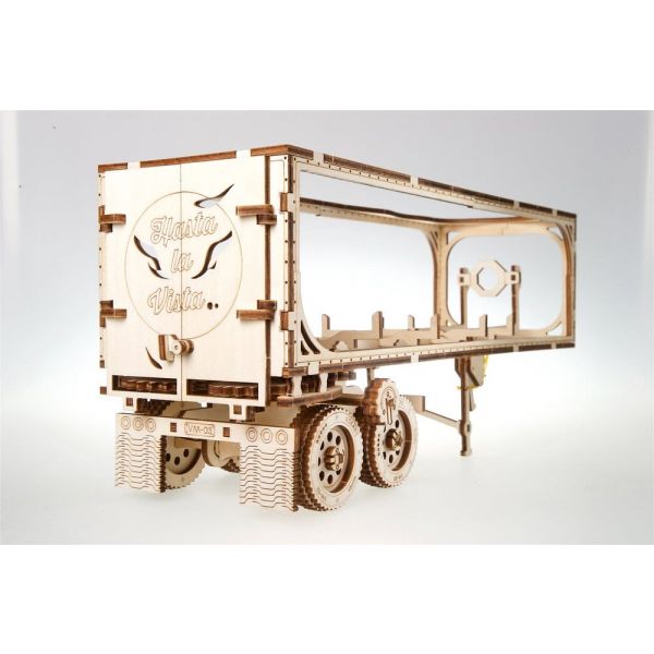 Ugears 3D Wooden Puzzle Trailer for Heavy Boy Truck VM-03 Additional Image 1