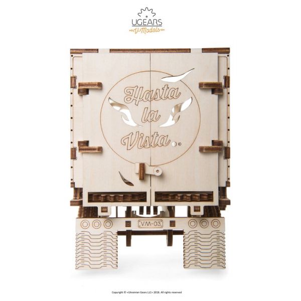 Ugears 3D Wooden Puzzle Trailer for Heavy Boy Truck VM-03 Additional Image 2