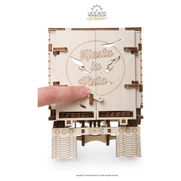 Ugears 3D Wooden Puzzle Trailer for Heavy Boy Truck VM-03 Additional Image 3
