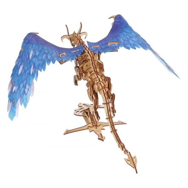 Ugears 3D Wooden Puzzle Windstorm Dragon Additional Image 1