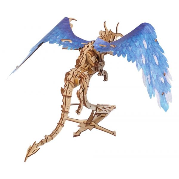 Ugears 3D Wooden Puzzle Windstorm Dragon Additional Image 4