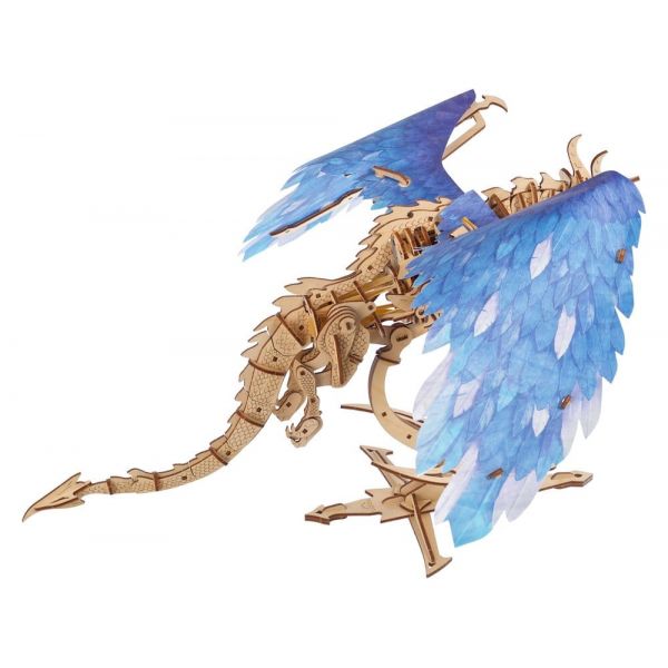 Ugears 3D Wooden Puzzle Windstorm Dragon Additional Image 5