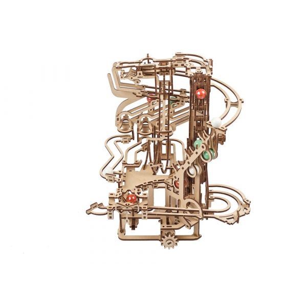 Ugears 3D Wooden Puzzle Marble Run Chain Hoist Additional Image 4