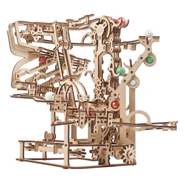 Ugears 3D Wooden Puzzle Marble Run Chain Hoist Additional Image 5