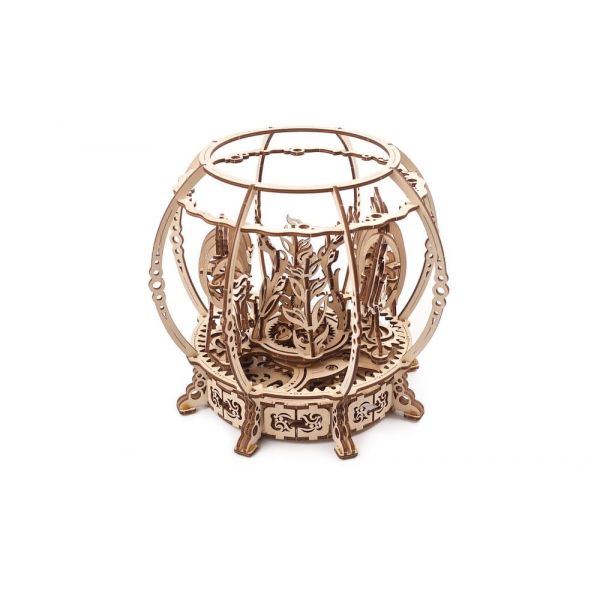 Ugears 3D Wooden Puzzle Mechanical Aquarium Additional Image 1