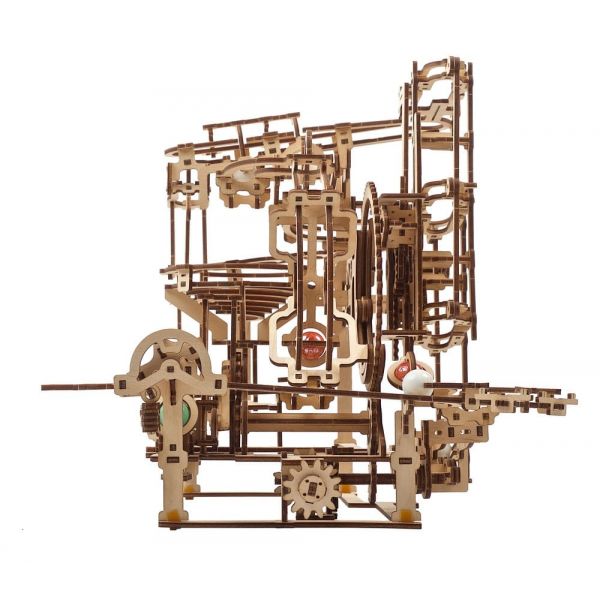 Ugears 3D Wooden Puzzle Marble Run Stepped Hoist Additional Image 1