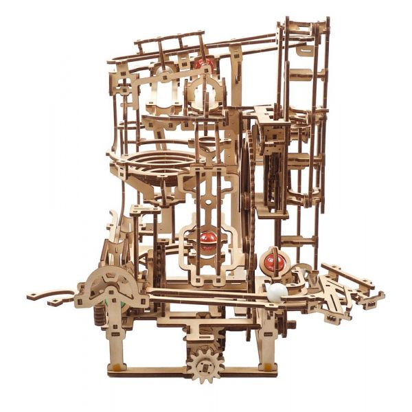 Ugears 3D Wooden Puzzle Marble Run Stepped Hoist Additional Image 2