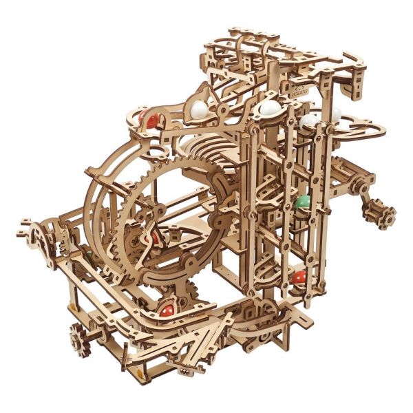 Ugears 3D Wooden Puzzle Marble Run Stepped Hoist Additional Image 6