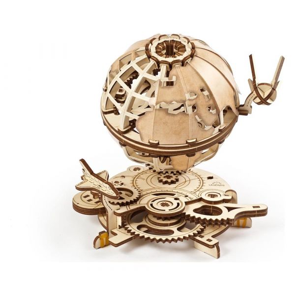 Ugears 3D Wooden Puzzle Globus Additional Image 1