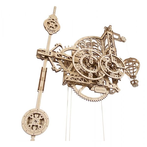 Ugears 3D Wooden Puzzle Aero Clock Additional Image 5