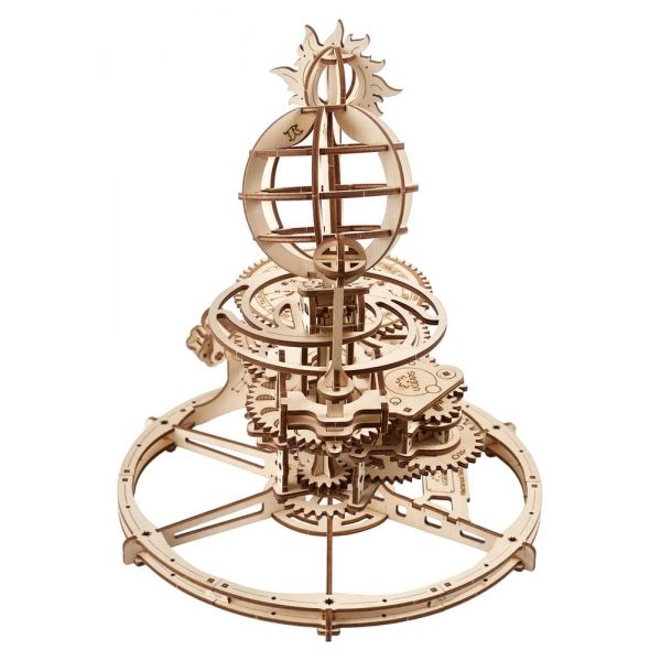 Ugears 3D Wooden Puzzle Mechanical Tellurion Additional Image 2