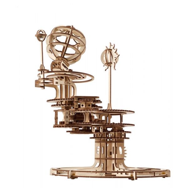 Ugears 3D Wooden Puzzle Mechanical Tellurion Additional Image 3
