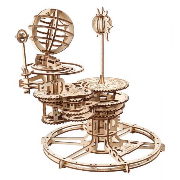 Ugears 3D Wooden Puzzle Mechanical Tellurion Additional Image 4