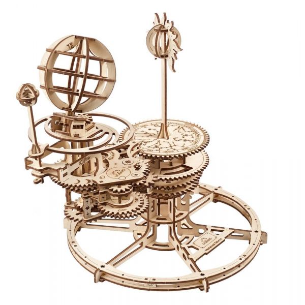 Ugears 3D Wooden Puzzle Mechanical Tellurion Additional Image 5