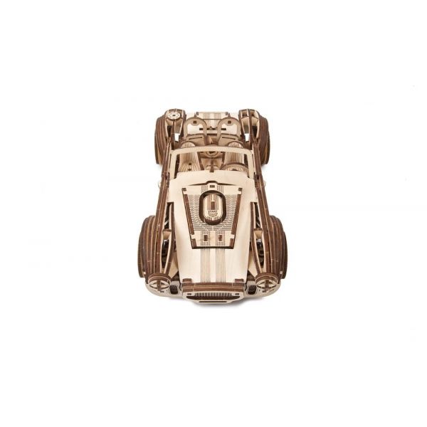 Ugears 3D Wooden Puzzle Drift Cobra Racing Car Additional Image 3