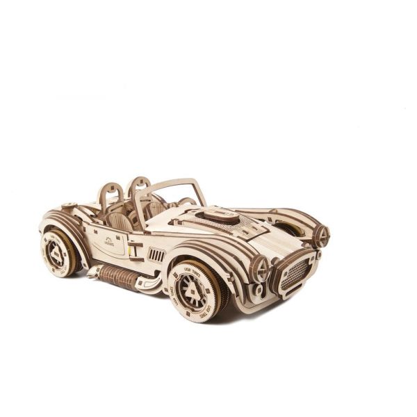 Ugears 3D Wooden Puzzle Drift Cobra Racing Car Additional Image 5