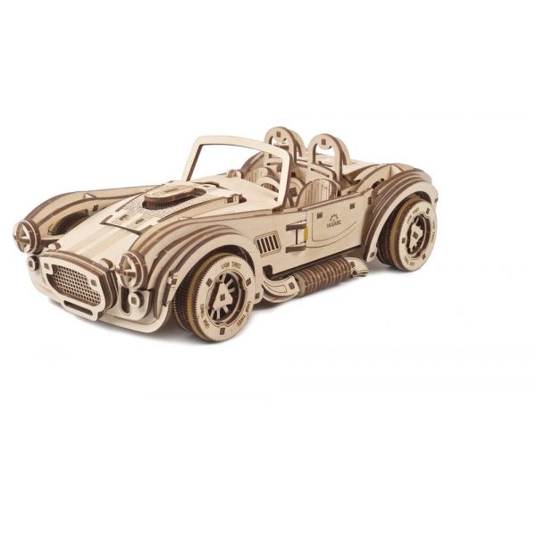 Ugears 3D Wooden Puzzle Drift Cobra Racing Car Main Image