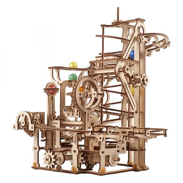 Ugears 3D Wooden Puzzle Marble Run Spiral Hoist Additional Image 1