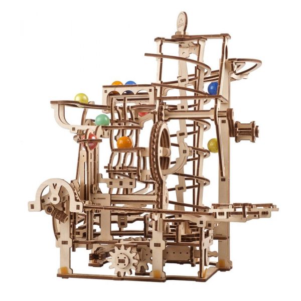 Ugears 3D Wooden Puzzle Marble Run Spiral Hoist Additional Image 3