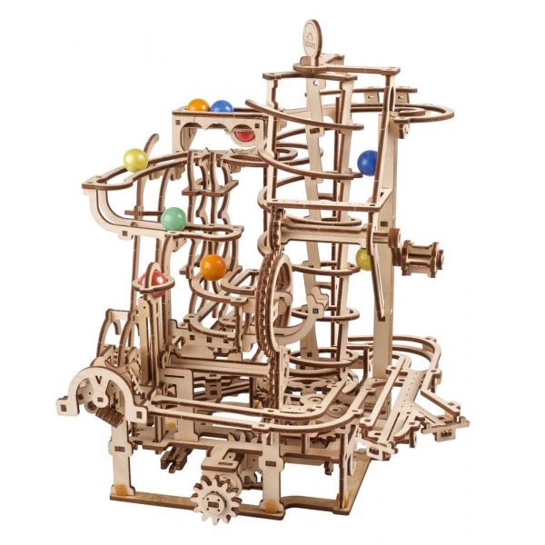 Ugears 3D Wooden Puzzle Marble Run Spiral Hoist Additional Image 4