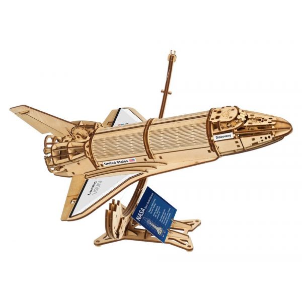 NASA 3D Wooden Puzzle Space Shuttle Discovery Additional Image 2