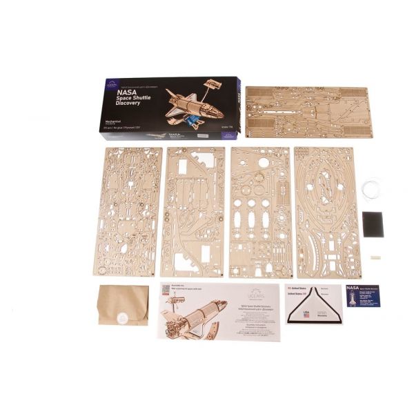 NASA 3D Wooden Puzzle Space Shuttle Discovery Additional Image 8