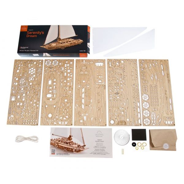 Ugears 3D Wooden Puzzle Serenity's Dream Additional Image 8