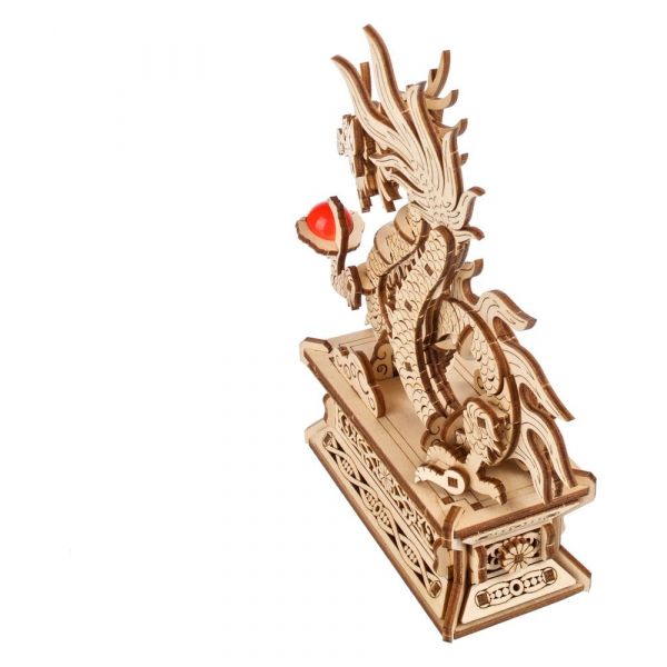 Ugears 3D Wooden Puzzle Wood Dragon Additional Image 2