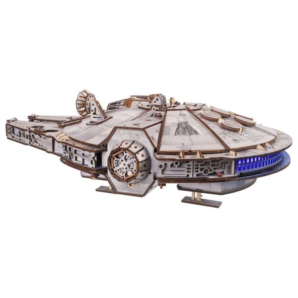 Star Wars 3D Wooden Puzzle Millennium Falcon Additional Image 3
