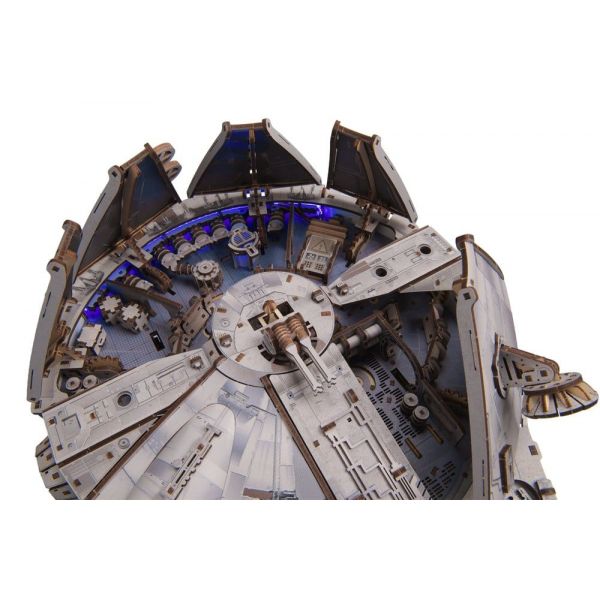 Star Wars 3D Wooden Puzzle Millennium Falcon Additional Image 5