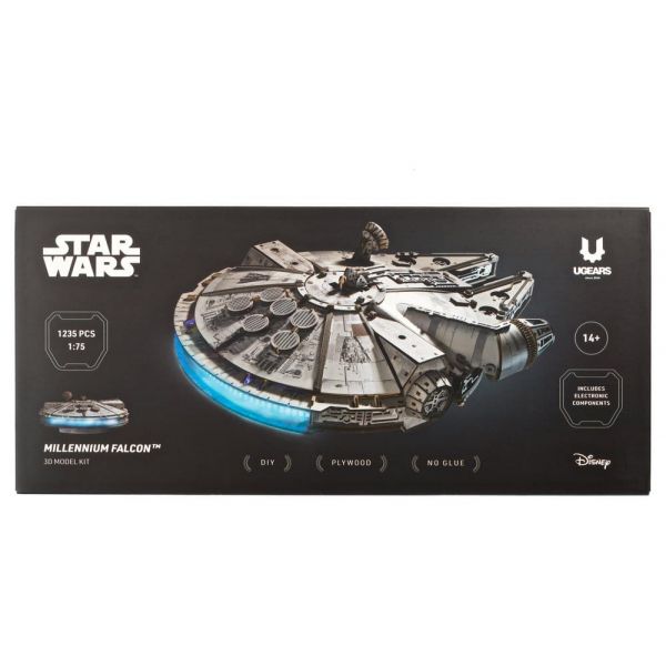 Star Wars 3D Wooden Puzzle Millennium Falcon Additional Image 6
