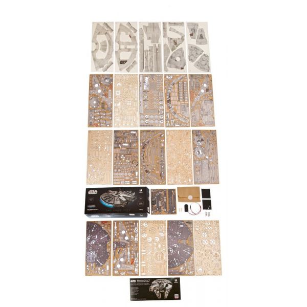 Star Wars 3D Wooden Puzzle Millennium Falcon Additional Image 8
