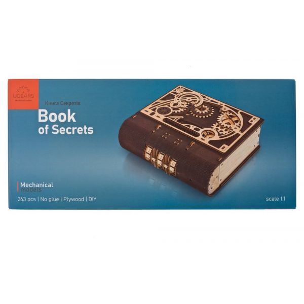 Ugears 3D Wooden Puzzle Book of Secrets Additional Image 6