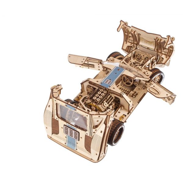 Ugears 3D Wooden Puzzle UGT-24 Endurance Racer Additional Image 6