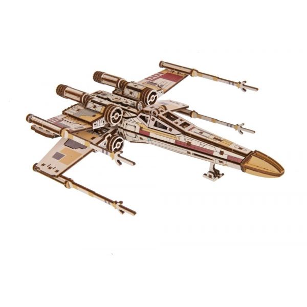 Star Wars 3D Wooden Puzzle Luke Skywalker's X-Wing Starfighter Additional Image 3