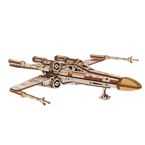 Star Wars 3D Wooden Puzzle Luke Skywalker's X-Wing Starfighter Additional Image 4