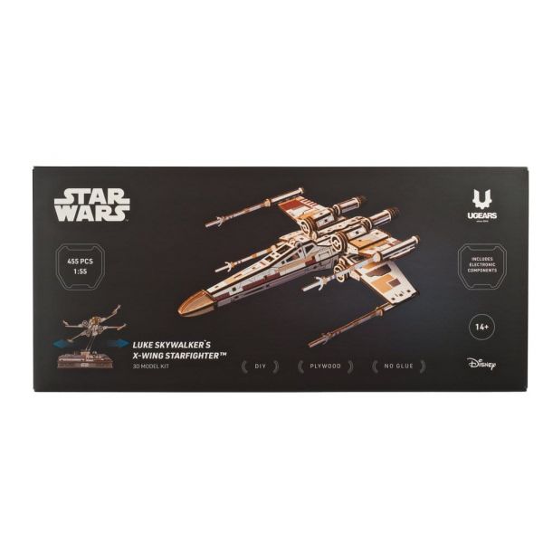 Star Wars 3D Wooden Puzzle Luke Skywalker's X-Wing Starfighter Additional Image 6