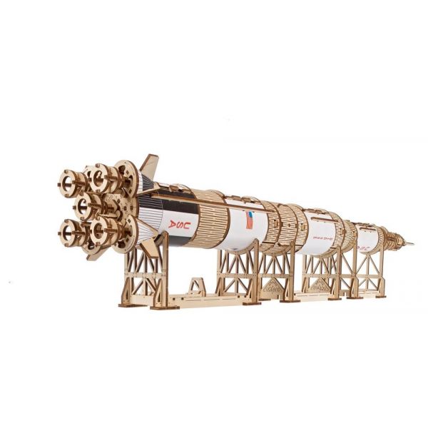 NASA 3D Wooden Puzzle Saturn V Additional Image 1