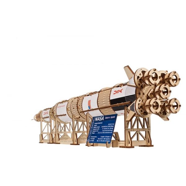 NASA 3D Wooden Puzzle Saturn V Additional Image 5
