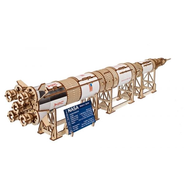 NASA 3D Wooden Puzzle Saturn V Additional Image 8