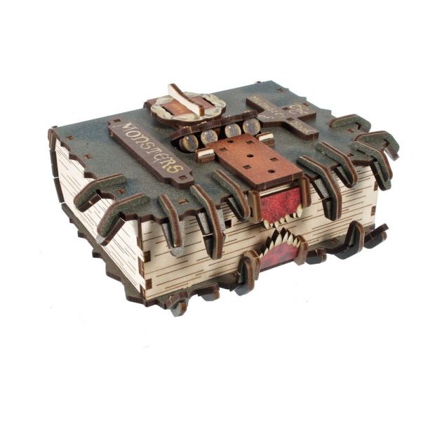 Harry Potter 3D Wooden Puzzle The Monster Book of Monsters Additional Image 2