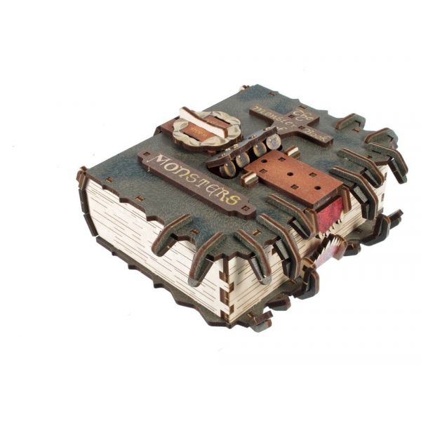 Harry Potter 3D Wooden Puzzle The Monster Book of Monsters Additional Image 3