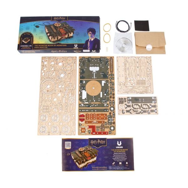 Harry Potter 3D Wooden Puzzle The Monster Book of Monsters Additional Image 8