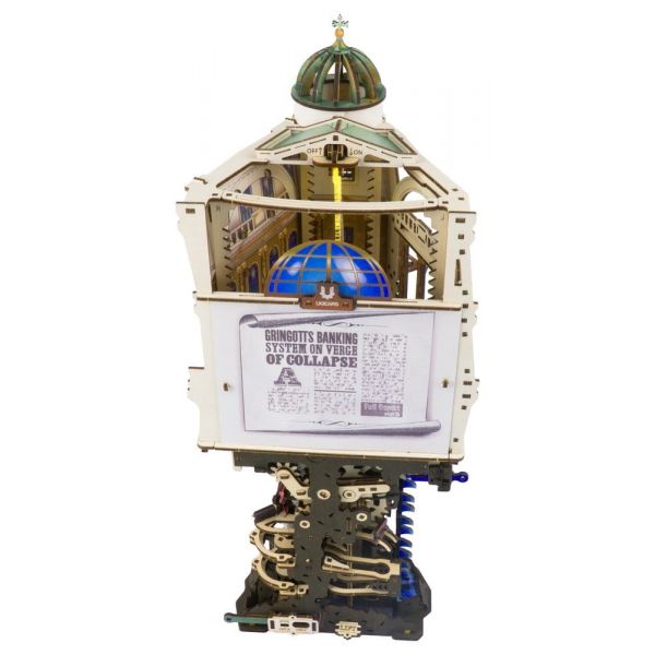 Harry Potter 3D Wooden Puzzle Gringotts Bank Marble Run Additional Image 1