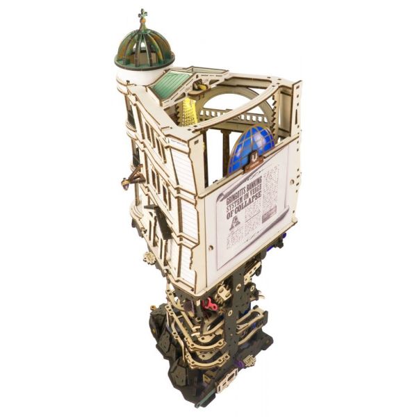 Harry Potter 3D Wooden Puzzle Gringotts Bank Marble Run Additional Image 2