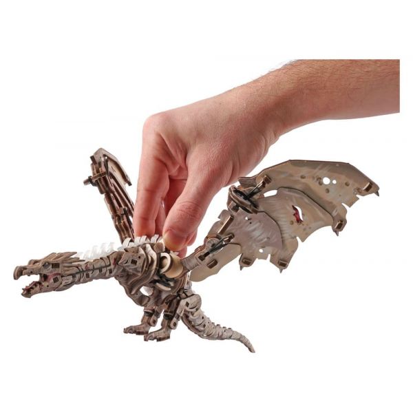 Harry Potter 3D Wooden Puzzle Ukrainian Ironbelly Dragon Additional Image 1