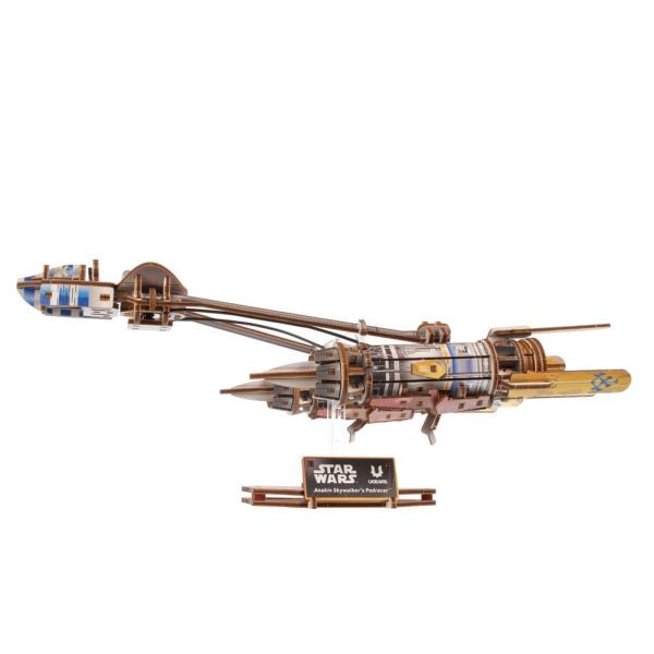 Star Wars 3D Wooden Puzzle Anakin Skywalker's Podracer Additional Image 1