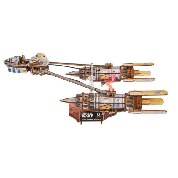 Star Wars 3D Wooden Puzzle Anakin Skywalker's Podracer Additional Image 4
